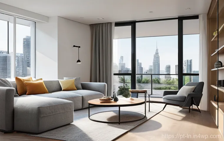 다세대 주거의 통합 설계 접근법 - **"A bustling and cheerful common area within a modern condominium, designed to foster community and...